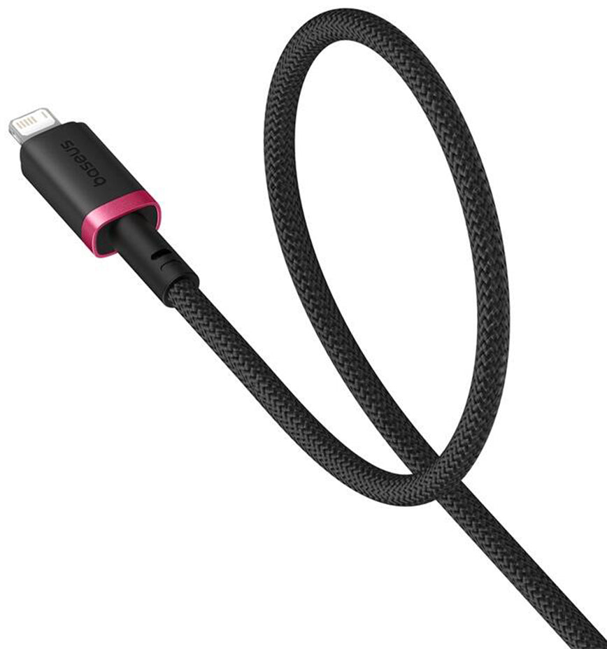 Cablu Date si Incarcare USB-A - Lightning Baseus Dura Series, 18W, 2m, Rosu P10377801U01-03
