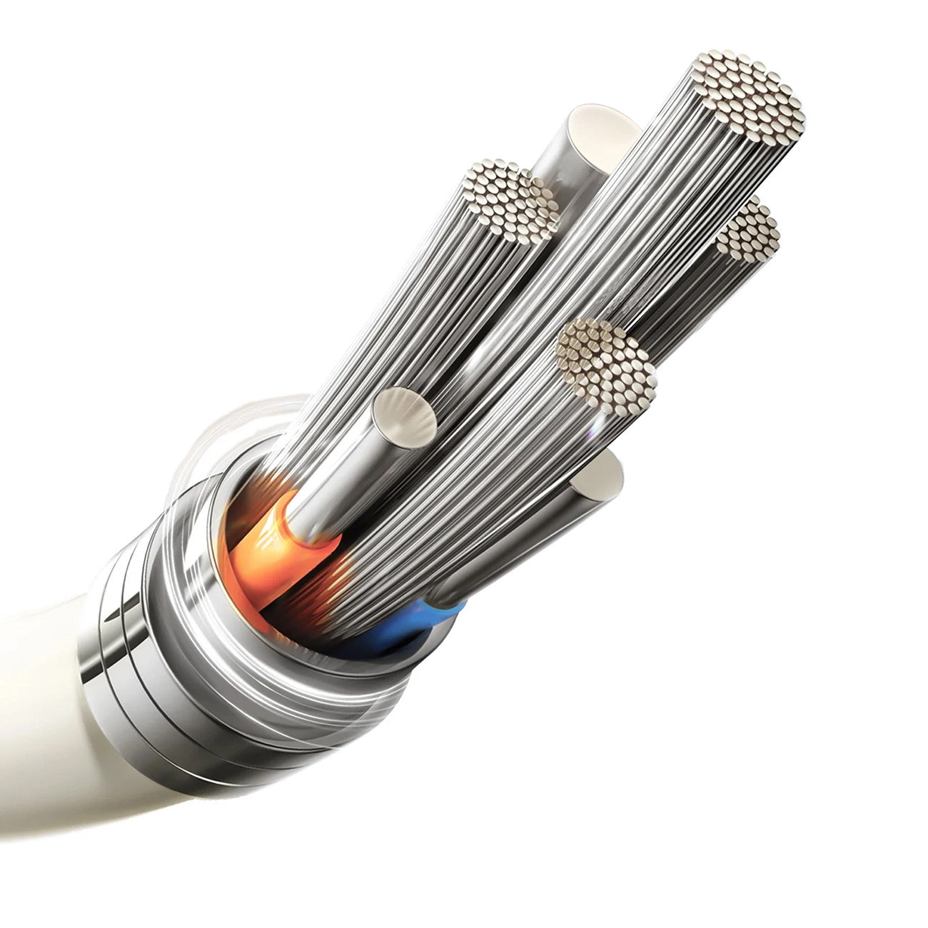 Cablu Date si Incarcare USB-C - Lightning Joyroom S-A53, 30W, 2m, Bej