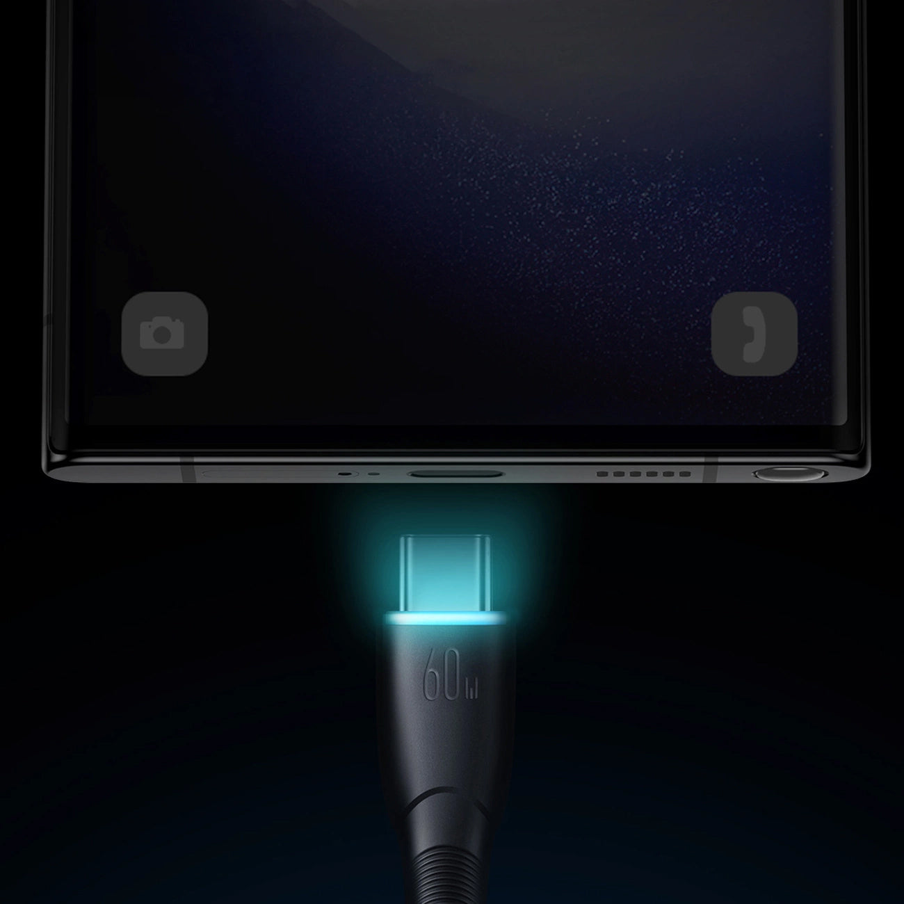 Cablu Date si Incarcare USB-C - USB-C Joyroom S-A32, 60W, 1m, Negru