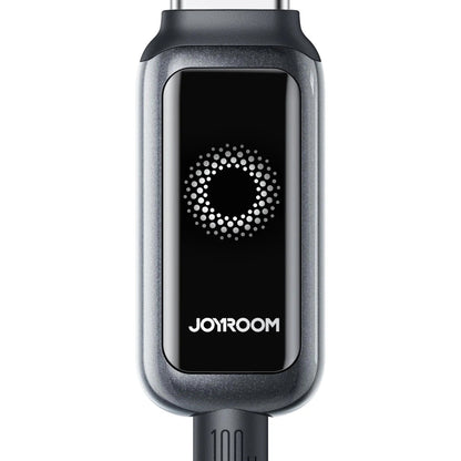 Cablu Date si Incarcare USB-C - USB-C Joyroom S-A55 StarFlight Display, 100W, 1.2m, Negru