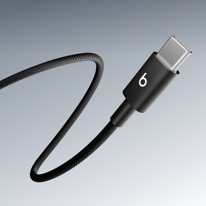 Cablu Date si Incarcare USB-C - USB-C Beats, 1.5m, Negru MDGA4ZM/A