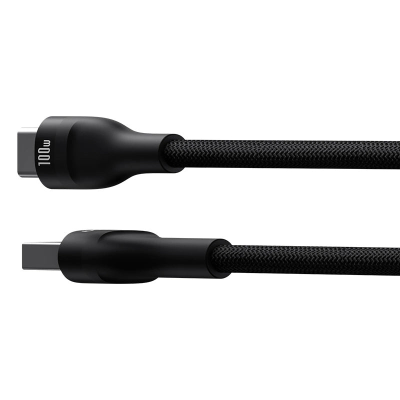 Cablu Date si Incarcare USB-A - USB-C Baseus Flash Series II, 100W, 2m, Negru P10311804111-01