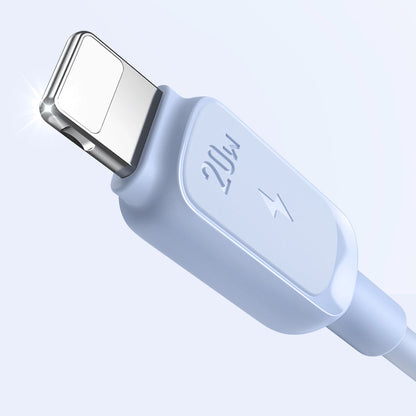 Cablu Date si Incarcare USB-C - Lightning Joyroom S-A14, 20W, 1.2m, Albastru