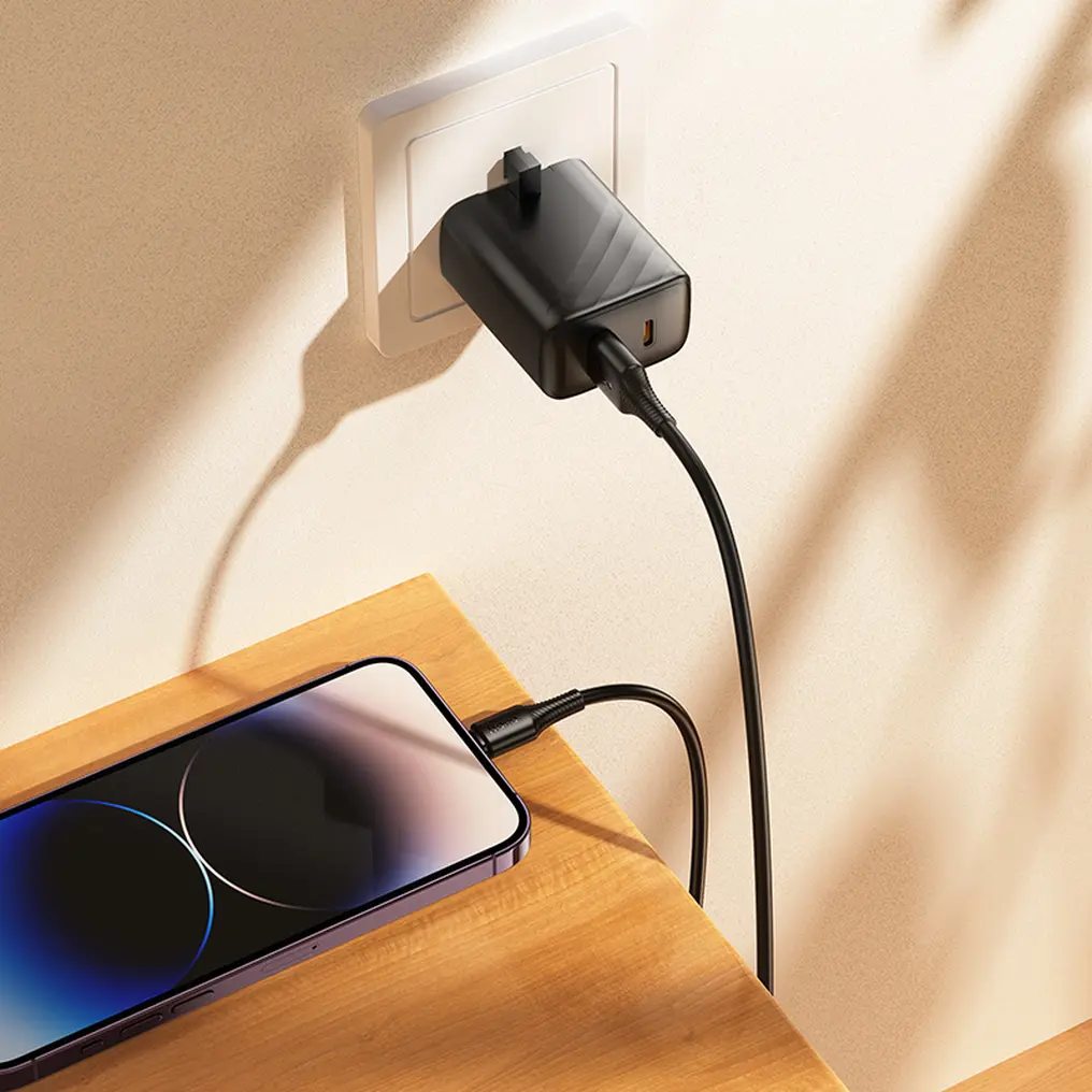 Cablu Date si Incarcare USB-A - Lightning HOCO X120, 18W, 1m, Negru