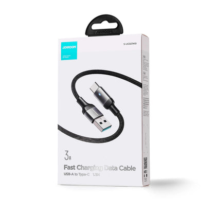 Cablu Date si Incarcare USB-A - USB-C Joyroom A10, 18W, 1.2m, Negru