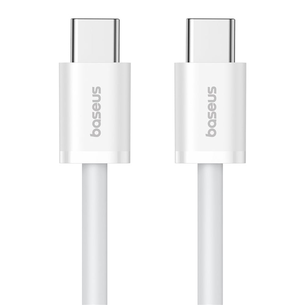 Cablu Date si Incarcare USB-C - USB-C Baseus Superior Series 2, 30W, 2m, Alb P10365200211-01