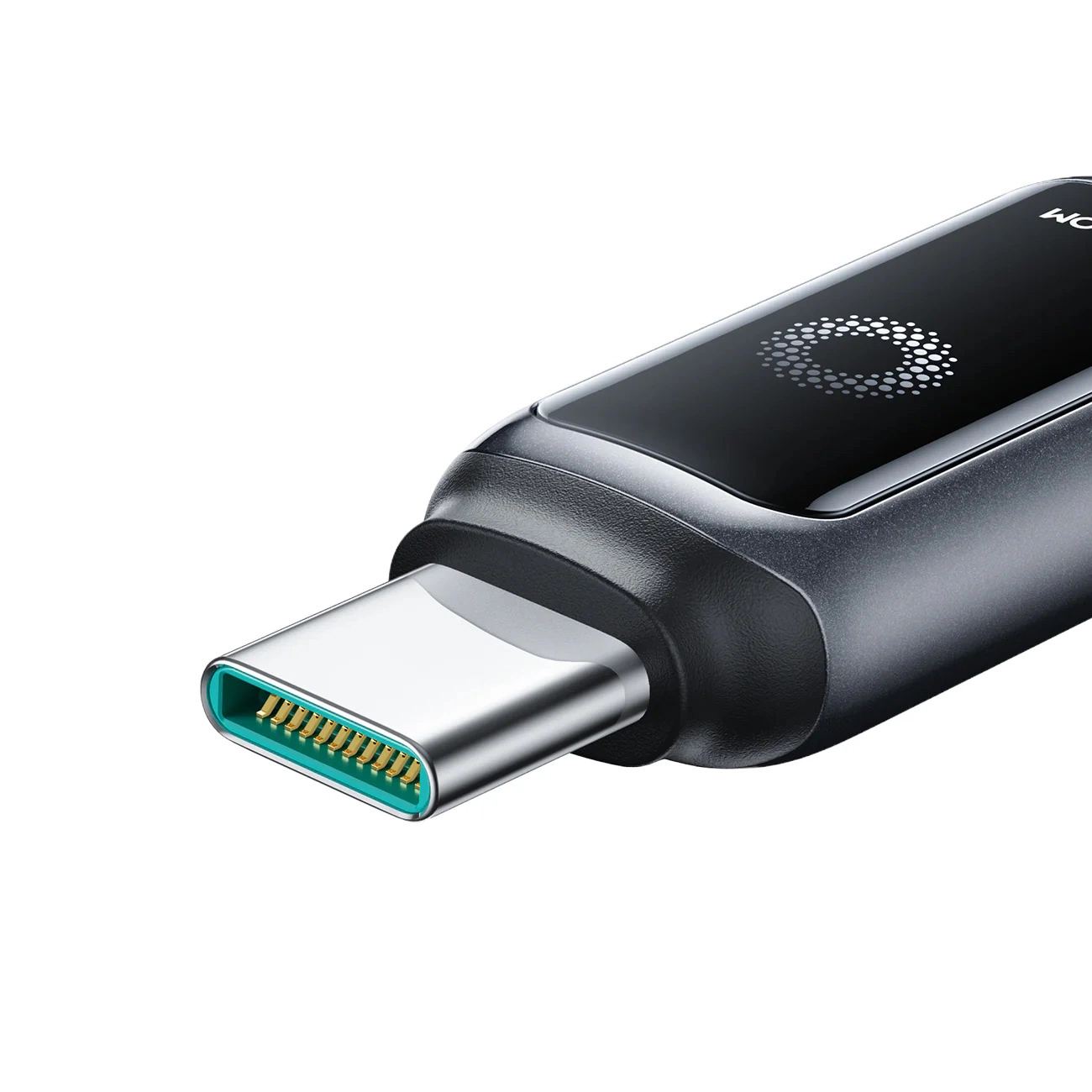 Cablu Date si Incarcare USB-A - USB-C Joyroom S-A55 StarFlight Display, 66W, 1.2m, Negru
