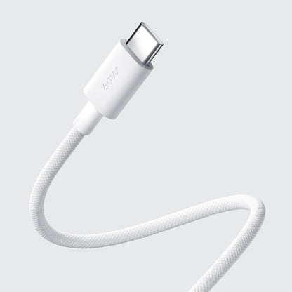 Cablu Date si Incarcare USB-C - USB-C Xiaomi, 60W, 1m, Alb BHR0878GL