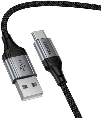Cablu Date si Incarcare USB-A - USB-C HOCO X121, 18W, 1.5m, Negru