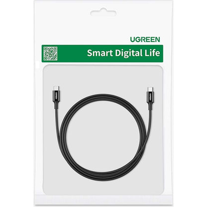 Cablu Date si Incarcare USB-C - USB-C UGREEN US300, 100W, 2m, Negru