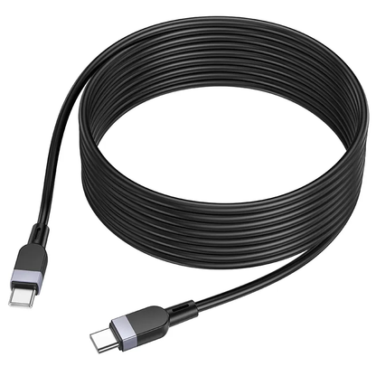 Cablu Date si Incarcare USB-C - USB-C HOCO X109, 60W, 2m, Negru