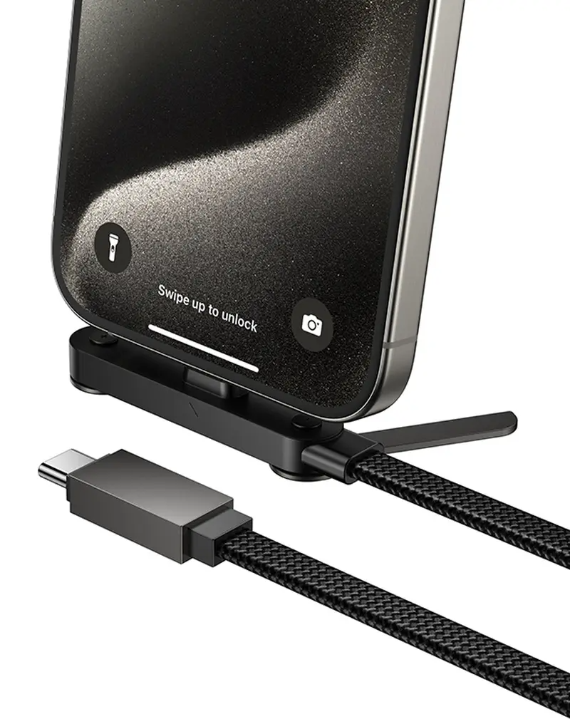 Cablu Date si Incarcare USB-C - USB-C HOCO U150 Exquisite, 60W, 1.2m, Negru