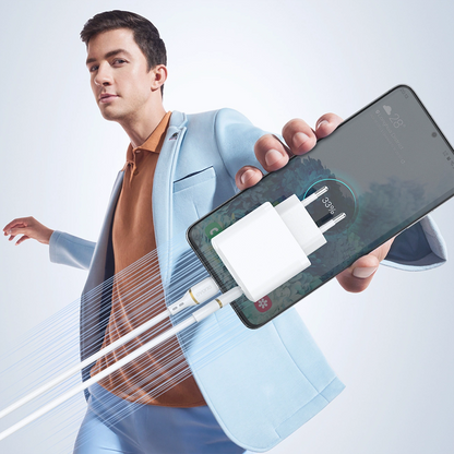 Cablu Date si Incarcare USB-A - USB-C Dudao L25T, 100W, 1m, Alb