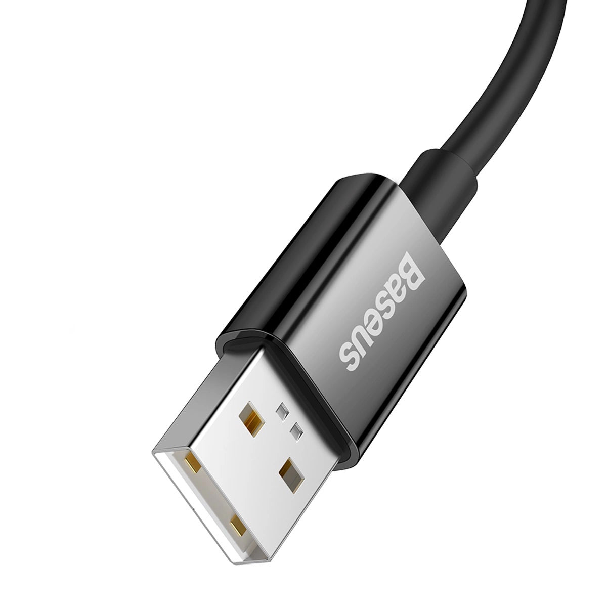 Cablu Date si Incarcare USB-A - USB-C Baseus Superior Series, 65W, 2m, Negru CAYS001001