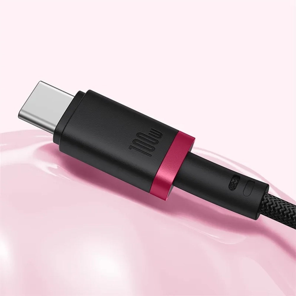Cablu Date si Incarcare USB-C - USB-C Baseus Dura Series, 240W, 1m, Rosu P10377803U03-01
