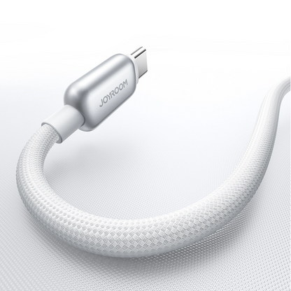 Cablu Date si Incarcare USB-C - Lightning Joyroom S-A55 StarFlight Display, 30W, 1.2m, Alb