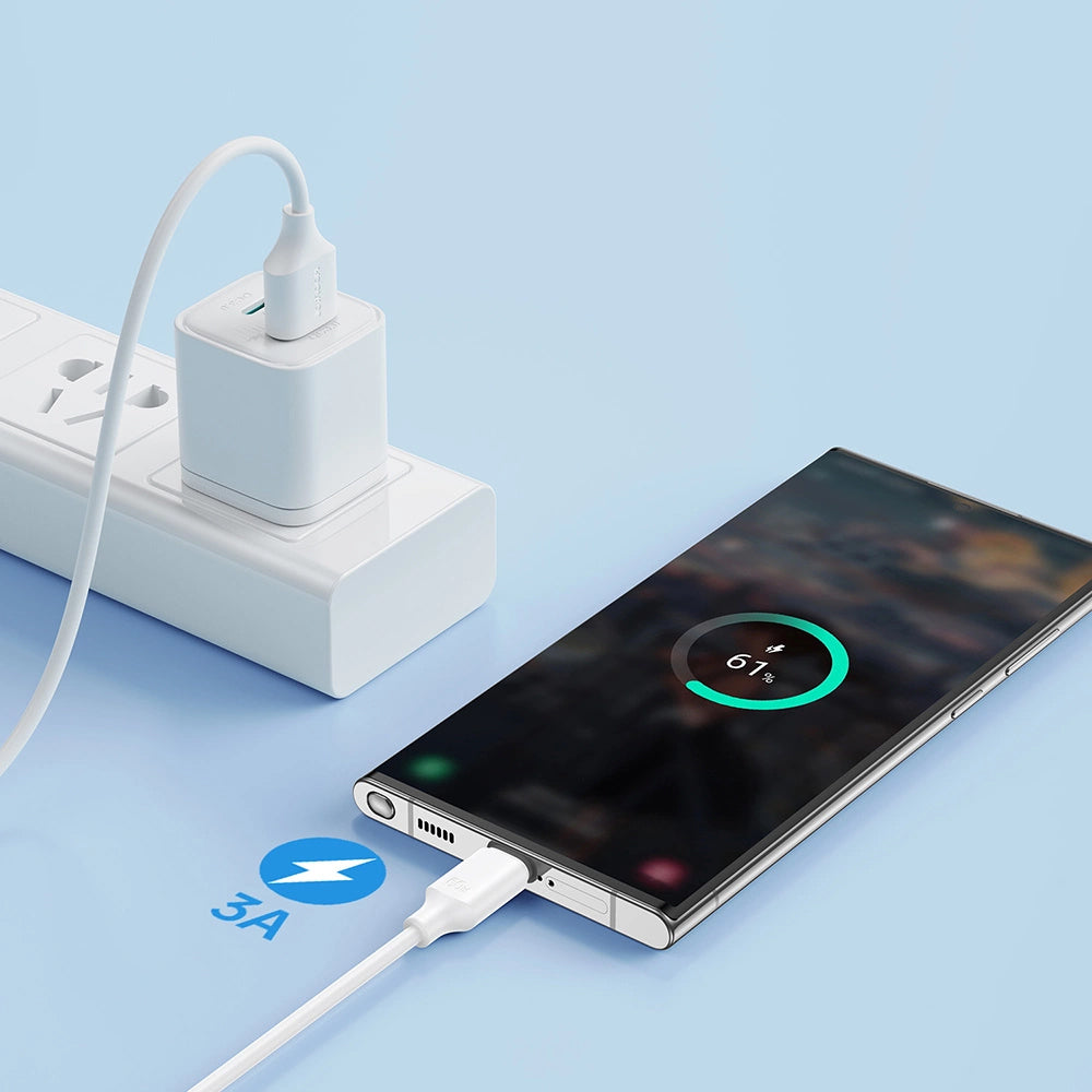Cablu Date si Incarcare USB-A - USB-C Joyroom S-A9, 20W, 2m, Alb