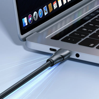 Cablu Date si Incarcare USB-C - USB-C Joyroom S-A11, 60W, 0.25m, Negru