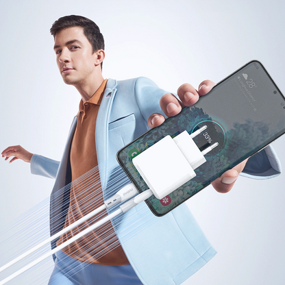 Cablu Date si Incarcare USB-C - USB-C Dudao L25SC, 60W, 1m, Alb