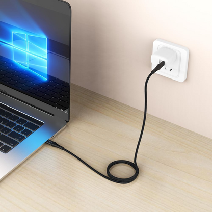 Cablu Date si Incarcare USB-C - USB-C Tech-Protect UB11T Ultraboost, 100W, 1m, Negru