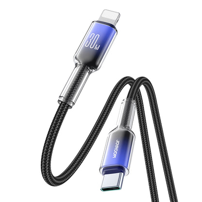 Cablu Date si Incarcare USB-C - Lightning Joyroom S-A42, 30W, 1.2m, Negru