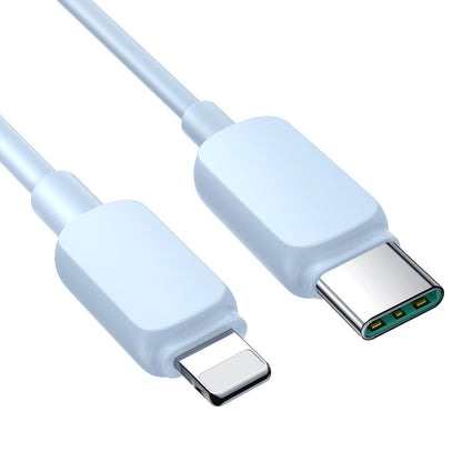 Cablu Date si Incarcare USB-C - Lightning Joyroom S-A14, 20W, 1.2m, Albastru