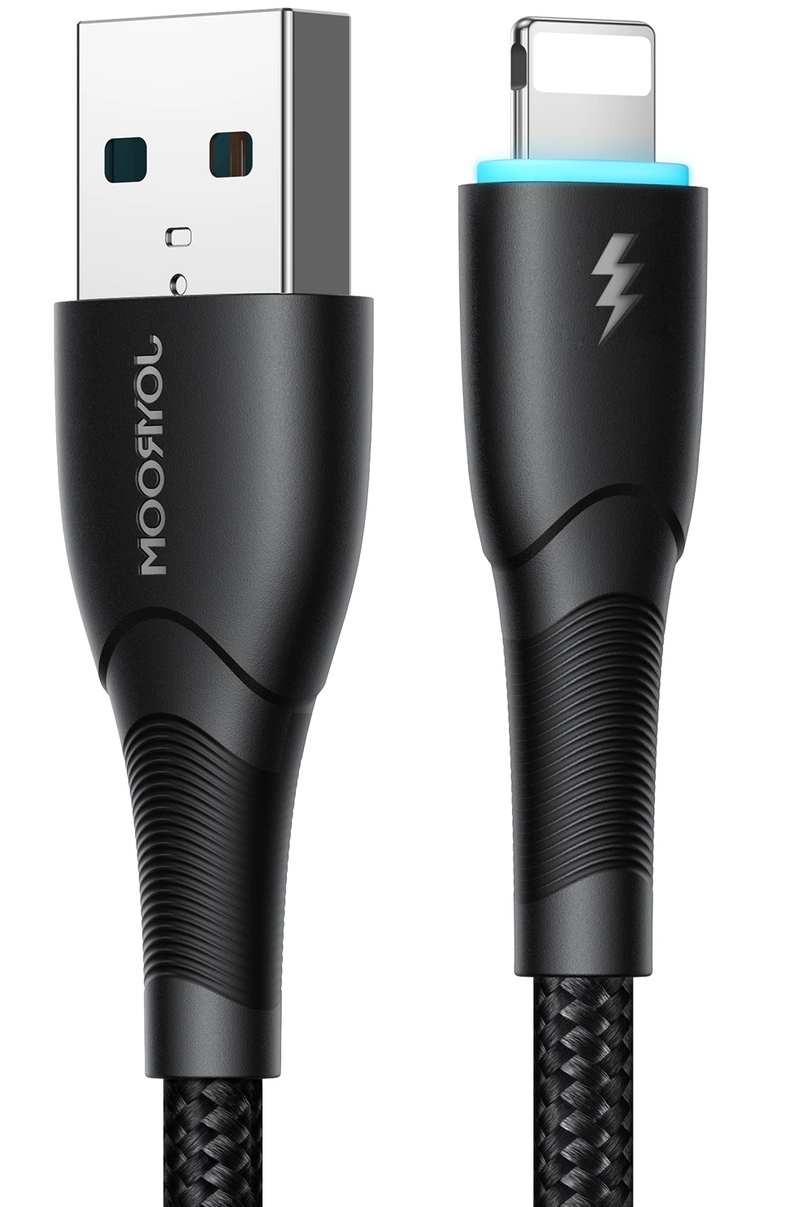 Cablu Date si Incarcare USB-A - Lightning Joyroom SA32-AL3, 18W, 1m, Negru