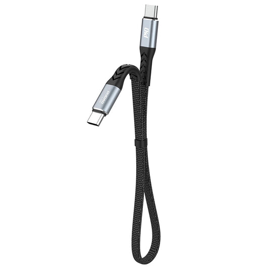 Cablu Date si Incarcare USB-C - USB-C Dudao L10C, 100W, 0.23m, Negru