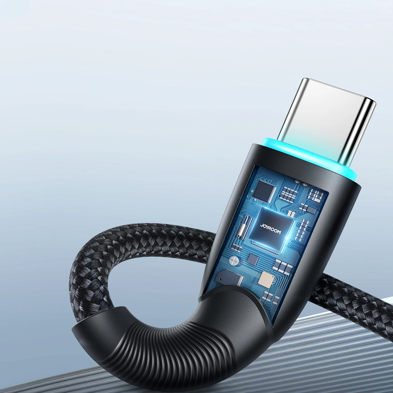 Cablu Date si Incarcare USB-A - USB-C Joyroom S-A32, 100W, 1m, Negru