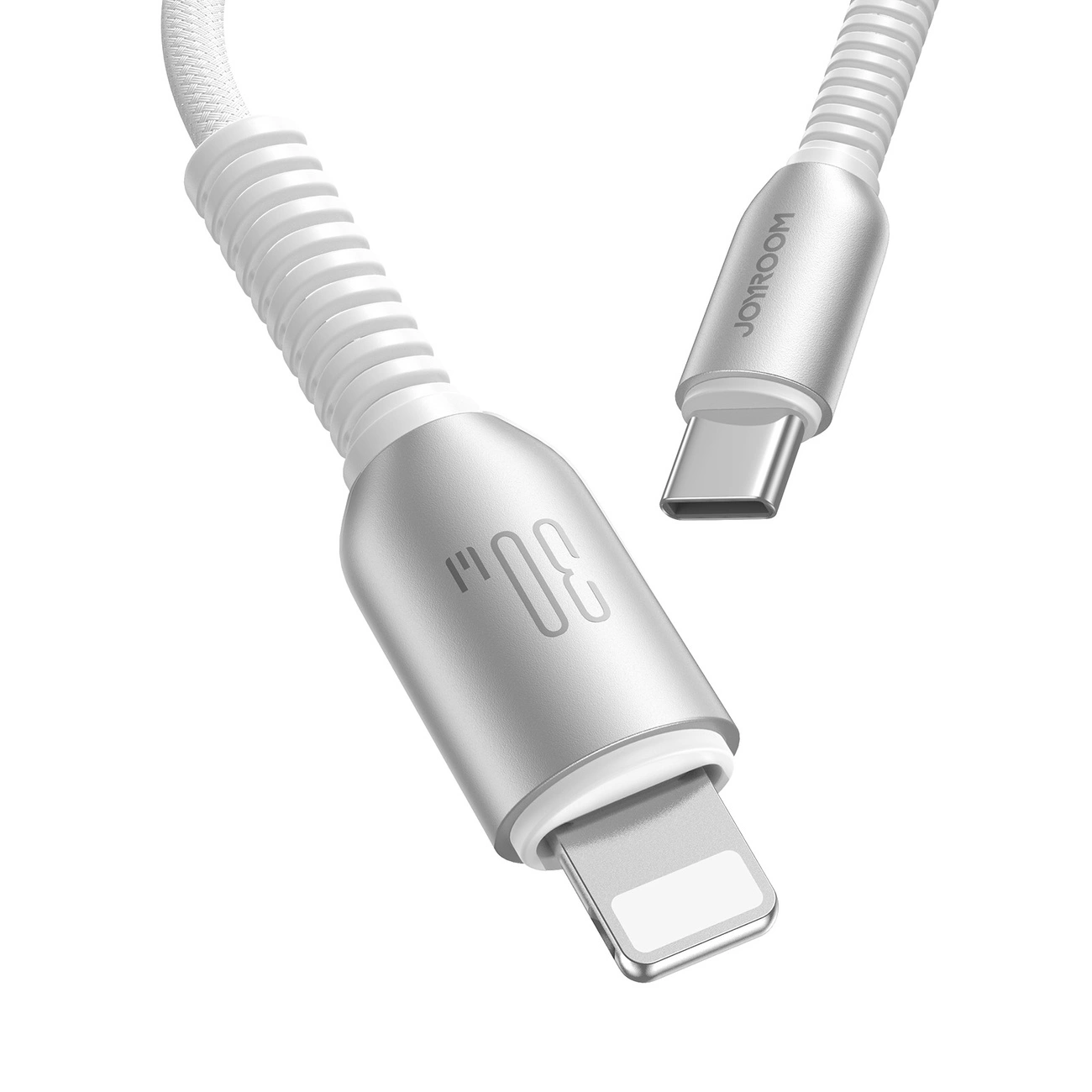 Cablu Date si Incarcare USB-C - Lightning Joyroom S-A51, 30W, 1.2m, Gri