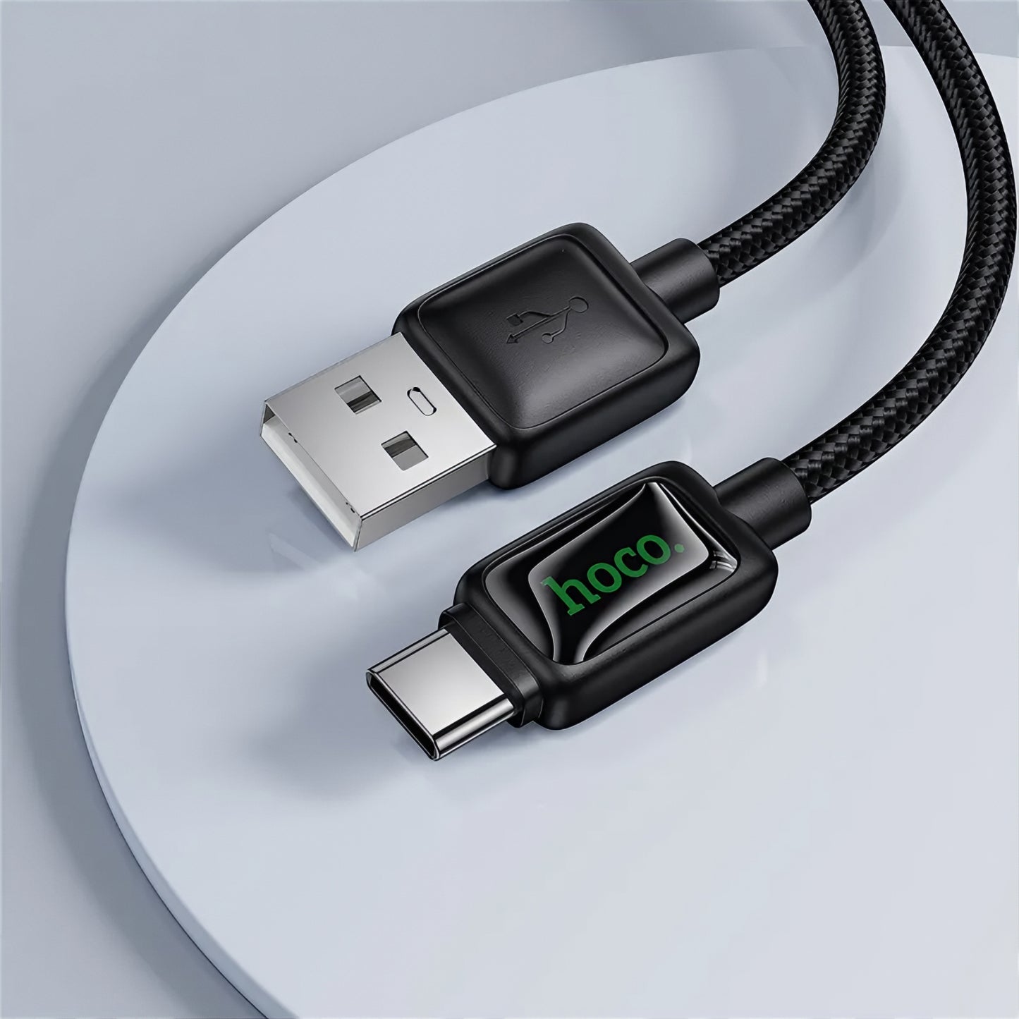 Cablu Date si Incarcare USB-A - USB-C HOCO U146, 36W, 1.2m, Negru