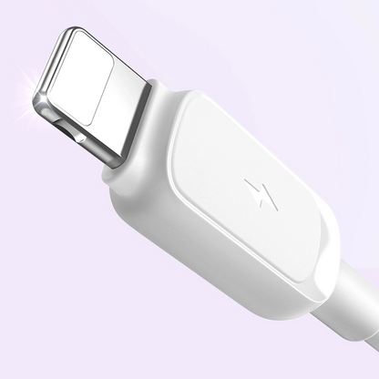 Cablu Date si Incarcare USB-A - Lightning Joyroom S-A14, 18W, 1.2m, Alb