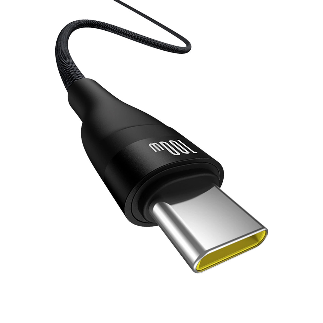 Cablu Date si Incarcare USB-A - USB-C Baseus Flash Series II, 100W, 2m, Negru P10311804111-01
