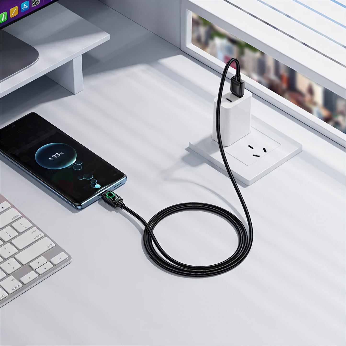 Cablu Date si Incarcare USB-A - USB-C HOCO U146, 36W, 1.2m, Negru