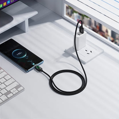 Cablu Date si Incarcare USB-A - USB-C HOCO U146, 36W, 1.2m, Negru