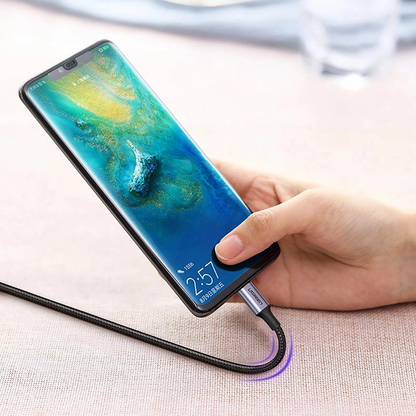 Cablu Date si Incarcare USB-C - USB-C UGREEN US316, 100W, 3m, Gri