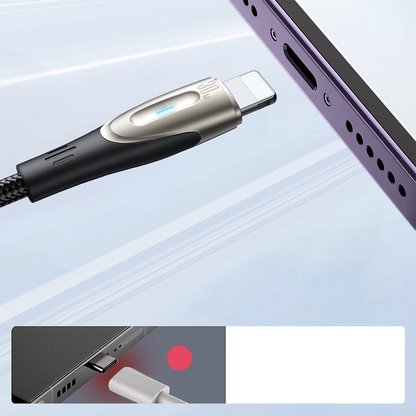 Cablu Date si Incarcare USB-C - Lightning Joyroom S-A31, 30W, 1.2m, Negru