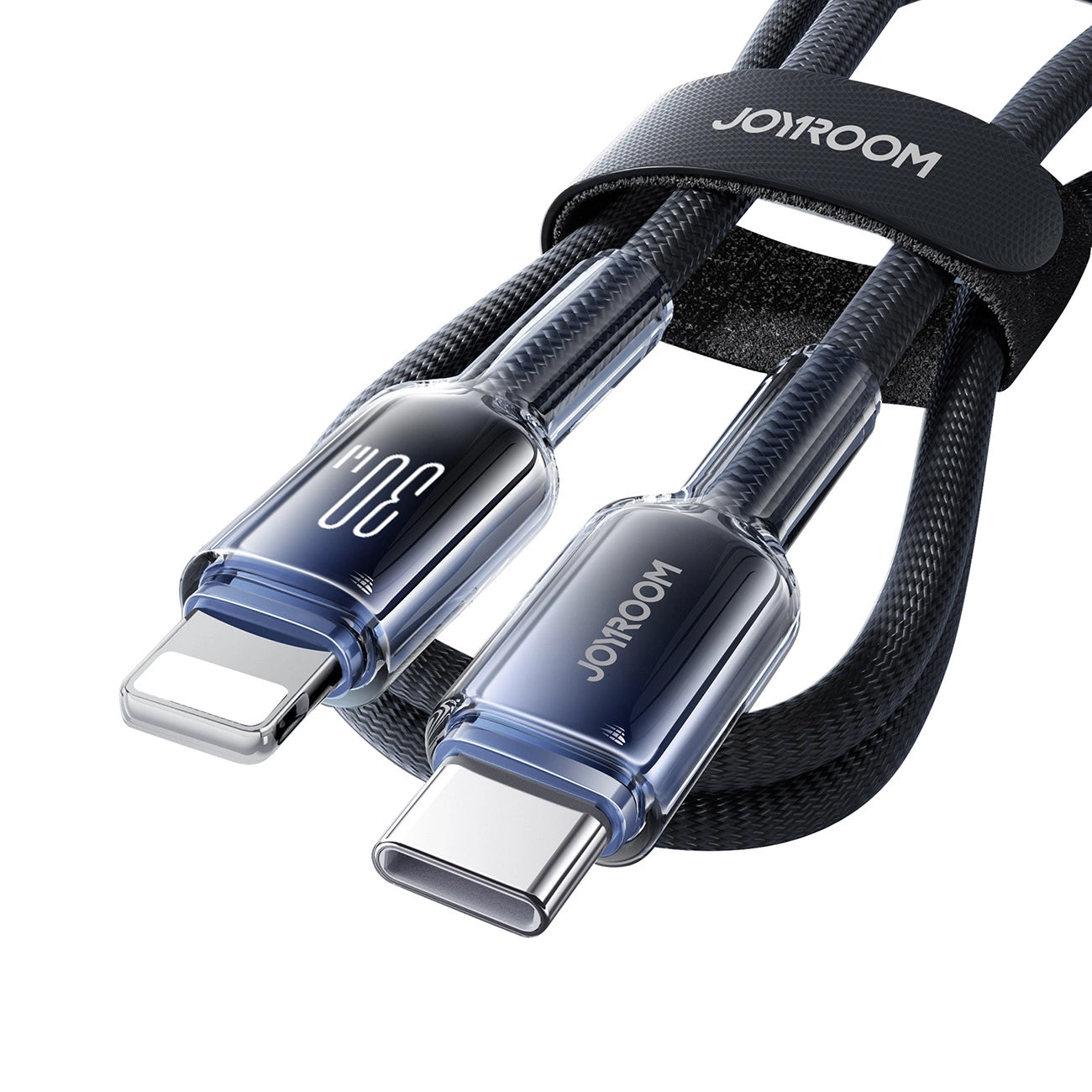 Cablu Date si Incarcare USB-C - Lightning Joyroom S-A42, 30W, 1.2m, Negru