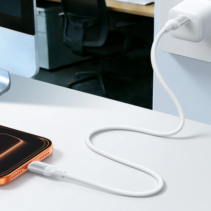 Cablu Date si Incarcare USB-A - USB-C Joyroom S-A62 Lively, 18W, 1.2m, Alb