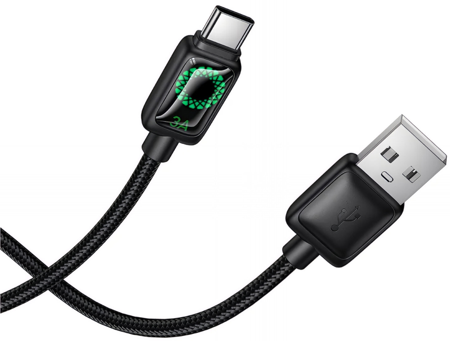 Cablu Date si Incarcare USB-A - USB-C HOCO U146, 36W, 1.2m, Negru