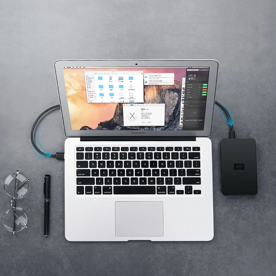 Cablu Date si Incarcare USB-A - miniUSB UGREEN US132, 3m, Negru