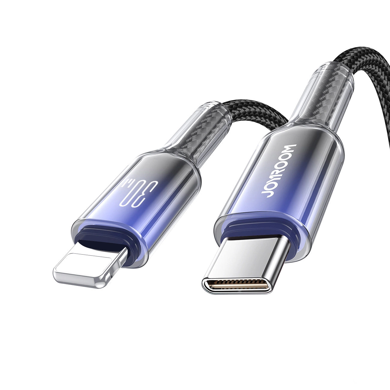 Cablu Date si Incarcare USB-C - Lightning Joyroom S-A42, 30W, 1.2m, Negru