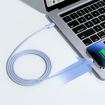 Cablu Date si Incarcare USB-C - Lightning Joyroom S-A14, 20W, 1.2m, Albastru