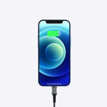 Cablu Date si Incarcare USB-A - Lightning Acefast C1-02, 18W, 1.2m, Negru