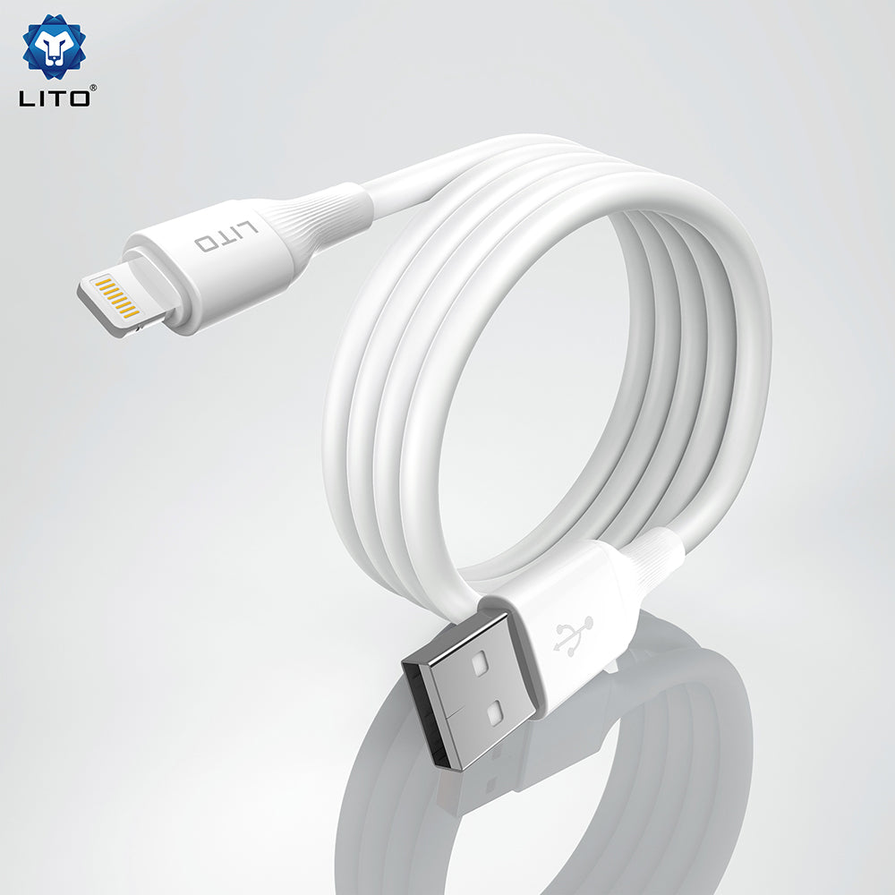 Cablu Date si Incarcare USB-A - Lightning Lito LD06L, 18W, 1m, Negru