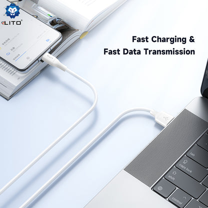 Cablu Date si Incarcare USB-A - Lightning Lito LD06L, 18W, 1m, Negru