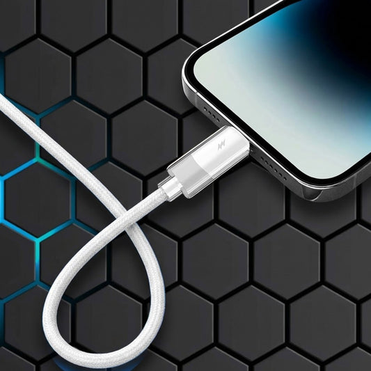 Cablu Date si Incarcare USB-A - Lightning Lito LD07, 60W, 1m, Alb