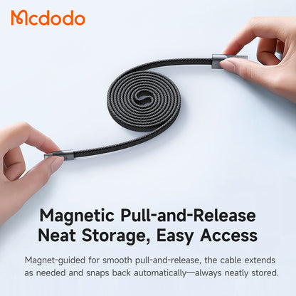 Cablu Date si Incarcare USB-A - Lightning McDodo CA-1160, 18W, 1m, Negru