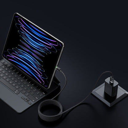 Cablu Date si Incarcare USB-A - Lightning McDodo CA-6000 Self Winding, 18W, 1.2m, Negru