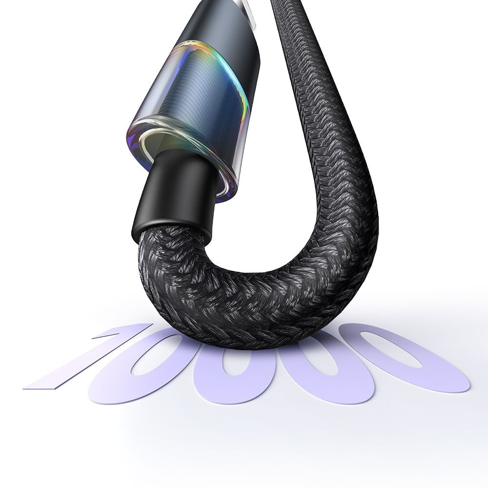 Cablu Date si Incarcare USB-A - Lightning McDodo CA-8170 Colorful, 18W, 1.2m, Negru